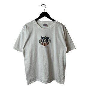 USA Niagara Falls T Shirt Vintage 90s Medium M Adult White Graphic Tee